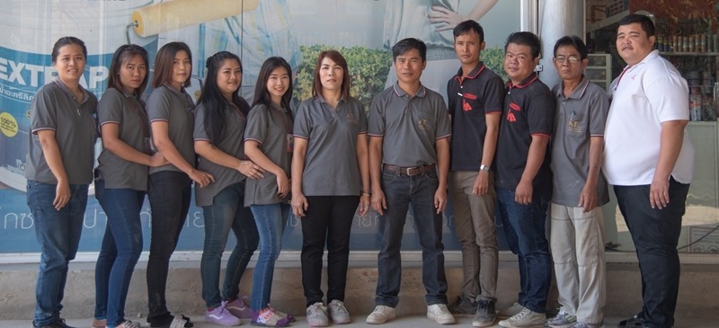 ทีมงาน หัวฝายคอนกรีต