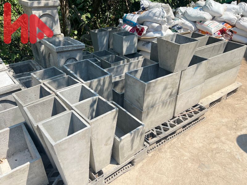 กระถางคอนกรีต ตาก